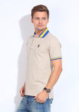 Flippd Solid Men's Polo Neck T-Shirt