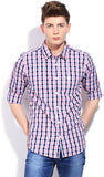 Global Nomad Men's Checkered Casual Shirt