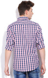 Global Nomad Men's Checkered Casual Shirt